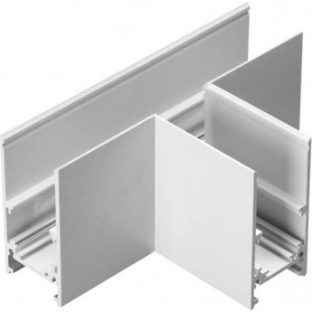 Соединитель для низковольтного шинопровода NOVOTECH FLUM T-образный белый Соединитель для низковольтного шинопровода NOVOTECH FLUM T-образный белый